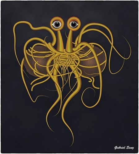 monstruo espagueti volador Monesvol